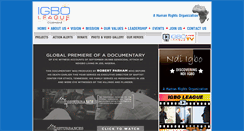 Desktop Screenshot of igboleague.org